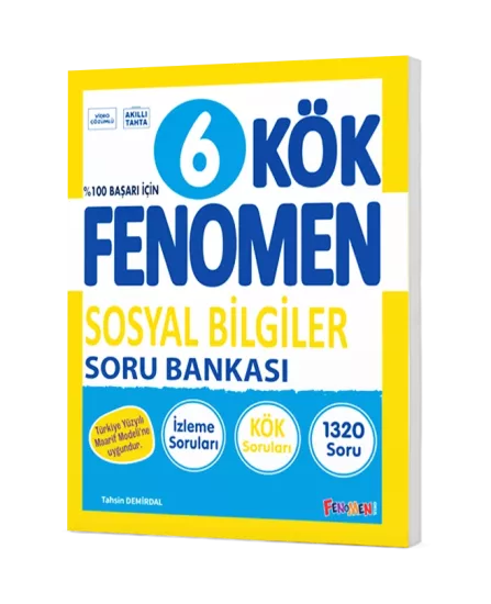 FENOMEN 6.SINIF KÖK SOSYAL BİLGİLER SORU BANKASI