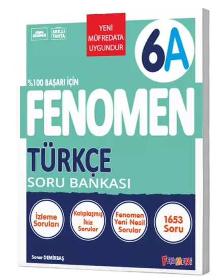 FENOMEN 6.SINIF TÜRKÇE (A) SORU BANKASI