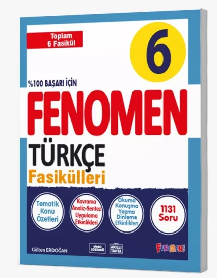 FENOMEN 6.SINIF TÜRKÇE FASİKÜL SETİ (6 FASİKÜL)