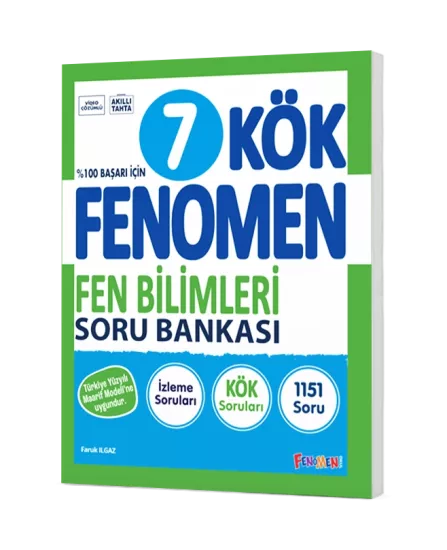 FENOMEN 7.SINIF KÖK FEN BİLİMLERİ SORU BANKASI