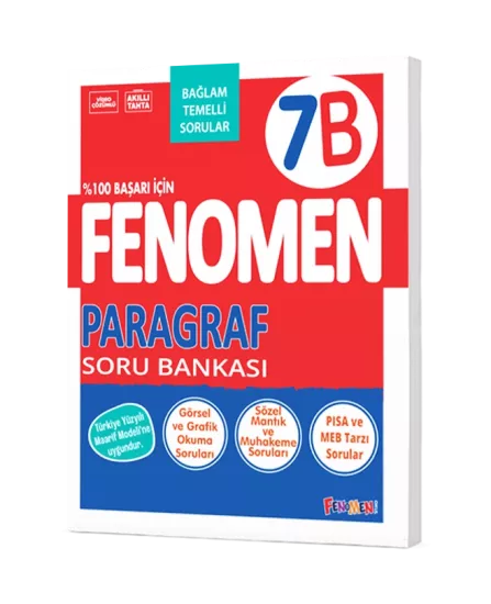 FENOMEN 7.SINIF PARAGRAF (B) SORU BANKASI