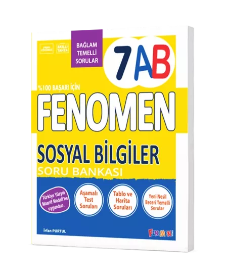 FENOMEN 7.SINIF SOSYAL BİLGİLER (A/B) SORU BANKASI