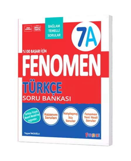 FENOMEN 7.SINIF TÜRKÇE (A) SORU BANKASI
