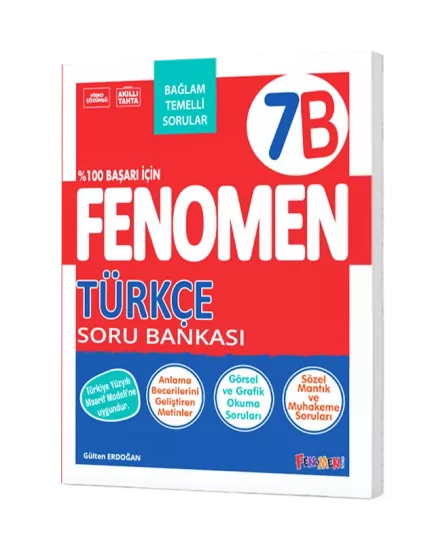 FENOMEN 7.SINIF TÜRKÇE (B) SORU BANKASI