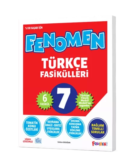 FENOMEN 7.SINIF TÜRKÇE FASİKÜL SETİ (6 FASİKÜL)