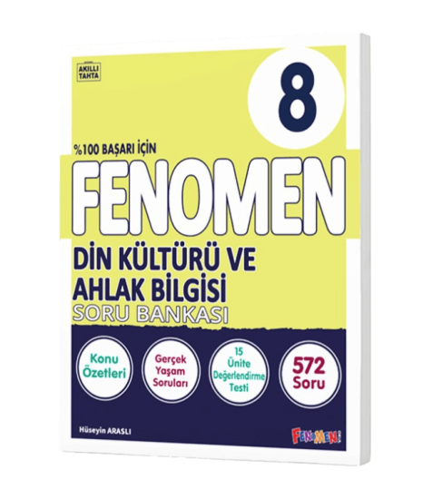 FENOMEN 8.SINIF DİN KÜLTÜRÜ VE AHLAK BİLGİSİ SORU BANKASI