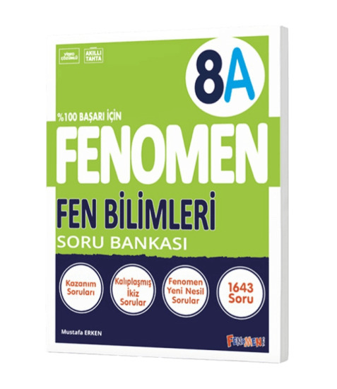 FENOMEN 8.SINIF FEN BİLİMLERİ (A) SORU BANKASI