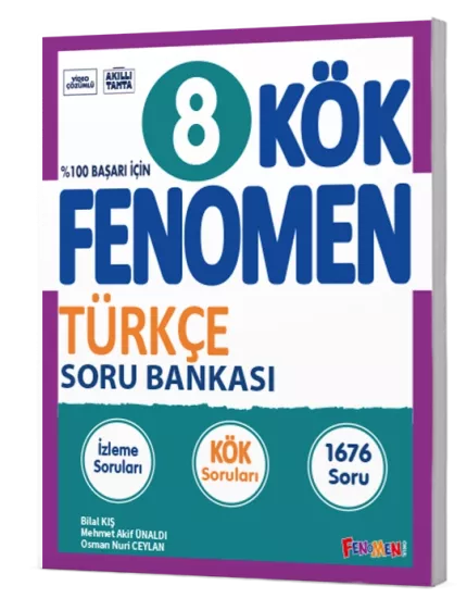 FENOMEN 8.SINIF KÖK TÜRKÇE SORU BANKASI