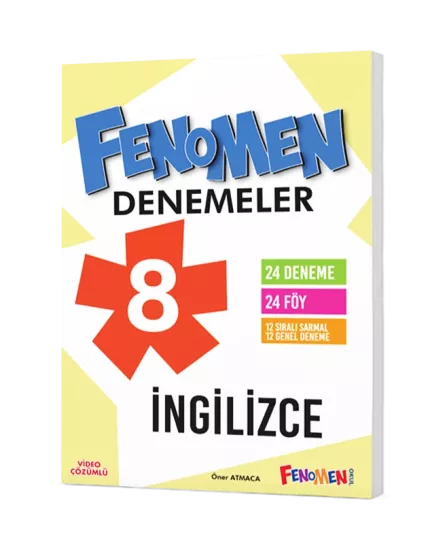 FENOMEN 8.SINIF İNGİLİZCE DENEME