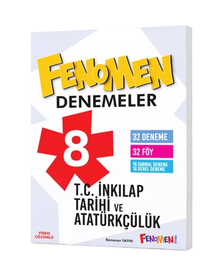FENOMEN 8.SINIF İNKILAP TARİHİ VE ATATÜRKÇÜLÜK DENEME