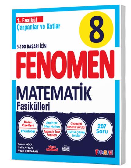 FENOMEN 8.SINIF MATEMATİK 1. FASİKÜL