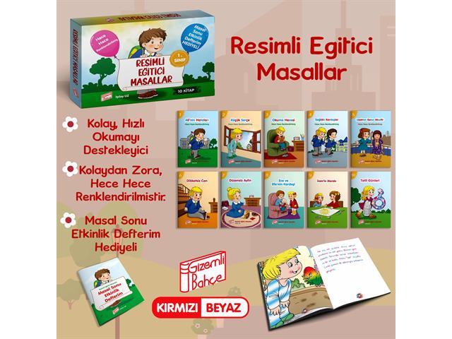 RESİMLİ EĞİTİCİ MASALLAR OKUMA SETİ