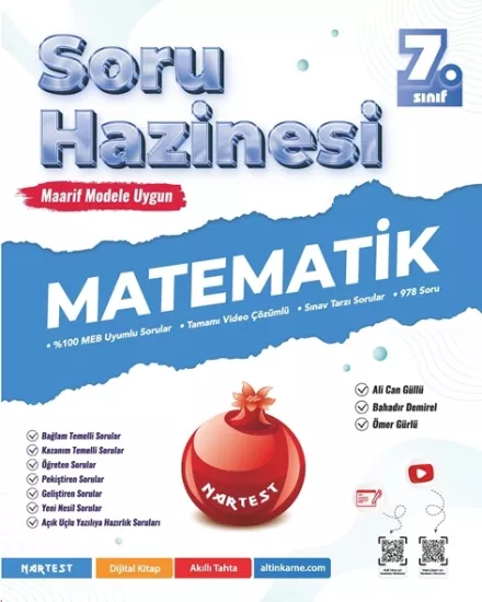 NARTEST 7.SINIF PRESTİJ MATEMATİK SORU HAZİNESİ