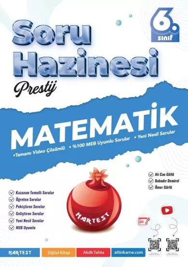 NARTEST 6.SINIF PRESTİJ MATEMATİK SORU HAZİNESİ