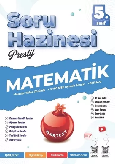 NARTEST 5.SINIF PRESTİJ MATEMATİK SORU HAZİNESİ