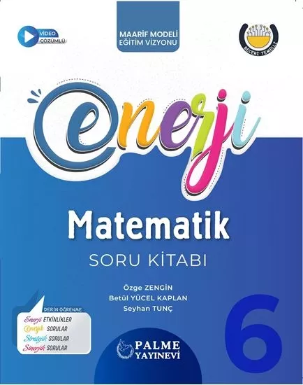 PALME 6.SINIF ENERJİ MATEMATİK SORU BANKASI