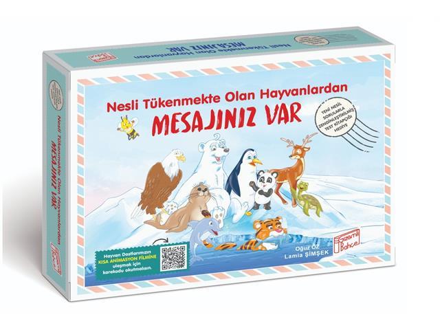 NESLİ TÜKENMEKTE OLAN HAYVANLARDAN MESAJINIZ VAR OKUMA SETİ