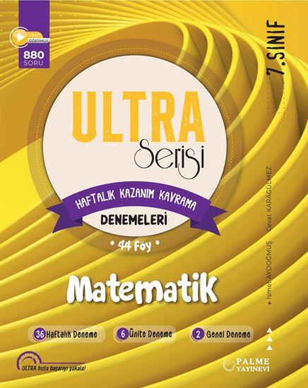 PALME 7.SINIF ULTRA MATEMATİK HAFTALIK KAZANIM KAVRAMA DENEMESİ