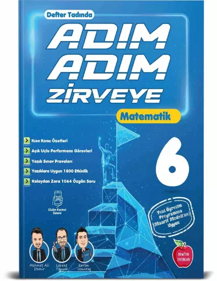 NEWTON 6.SINIF ADIM ADIM ZİRVEYE MATEMATİK ETKİNLİKLİ SORU BANKASI