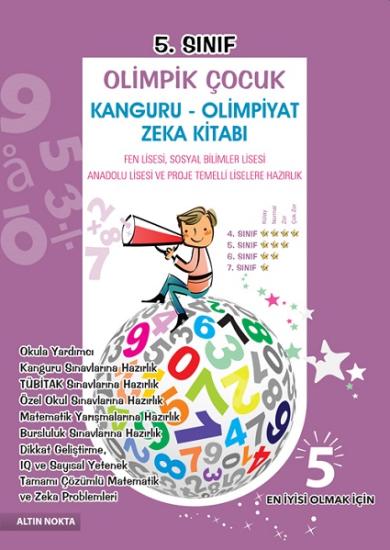 ALTIN NOKTA 5. SINIF OLİMPİK ÇOCUK ZEKA KİTABI