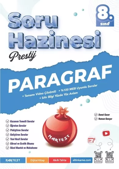 NARTEST 8.SINIF PRESTİJ PARAGRAF SORU HAZİNESİ