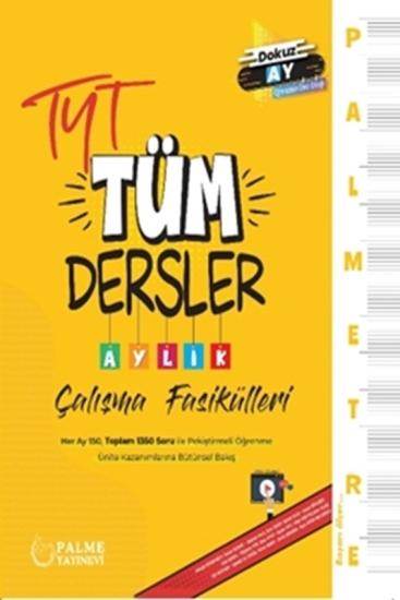 PALME PALMETRE TYT TÜM DERSLER AYLIK SORU FASİKÜLLERİ