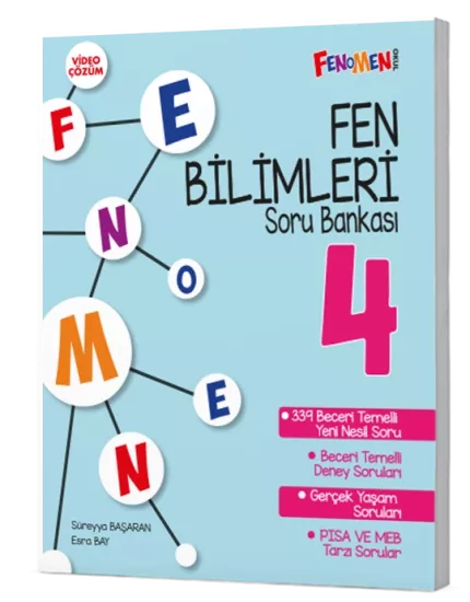 FENOMEN ÇOCUK 4. SINIF FEN BİLİMLERİ SORU BANKASI
