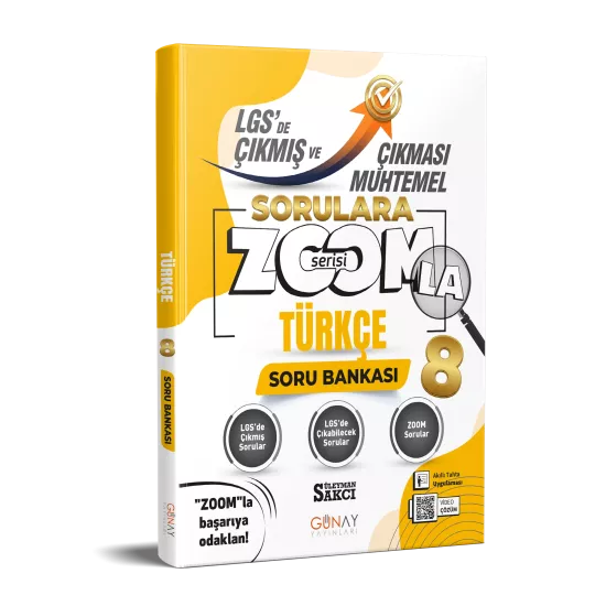 GÜNAY 8.SINIF ZOOM TÜRKÇE LGS’DE ÇIKMIŞ VE ÇIKMASI MUHTEMEL SORULAR