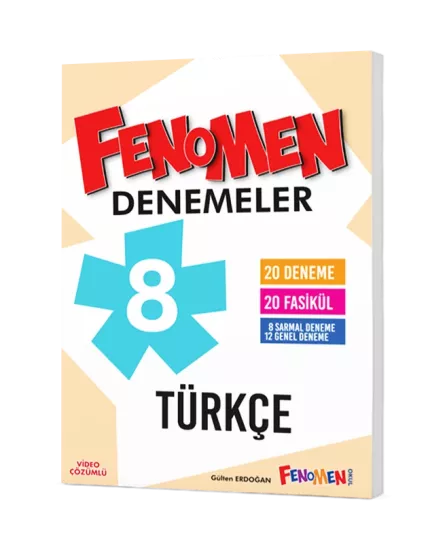 FENOMEN 8.SINIF TÜRKÇE DENEME