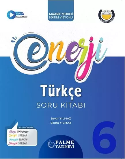 PALME 6.SINIF ENERJİ TÜRKÇE SORU BANKASI