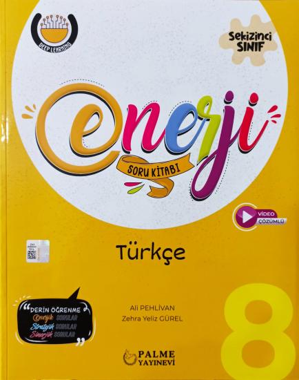 PALME 8.SINIF ENERJİ TÜRKÇE SORU BANKASI
