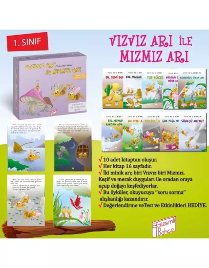 VIZVIZ ARI İLE MIZMIZ ARI OKUMA SETİ