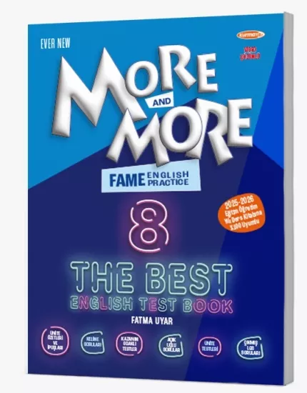MORE & MORE 8. SINIF FAME THE BEST ENGLISH TEST BOOK