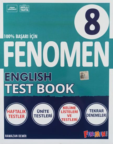 FENOMEN 8.SINIF ENGLISH TEST BOOK