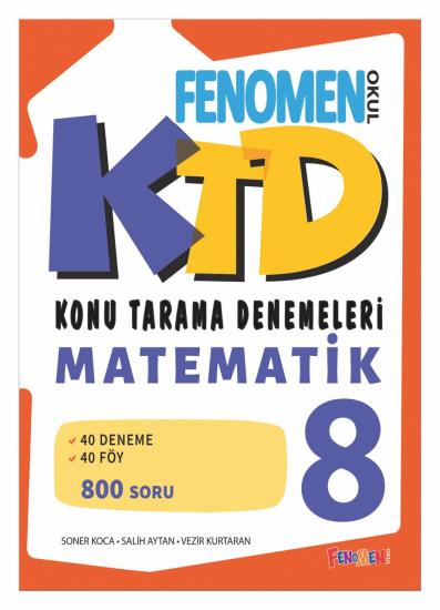 FENOMEN 8.SINIF MATEMATİK KONU TARAMA DENEMELERİ
