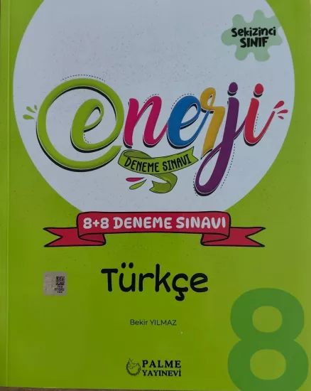 PALME 8.SINIF ENERJİ TÜRKÇE 8+8 DENEME