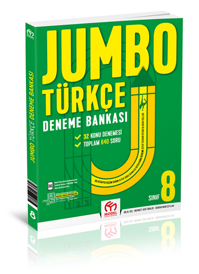 MODEL JUMBO 8.SINIF TÜRKÇE DENEME BANKASI