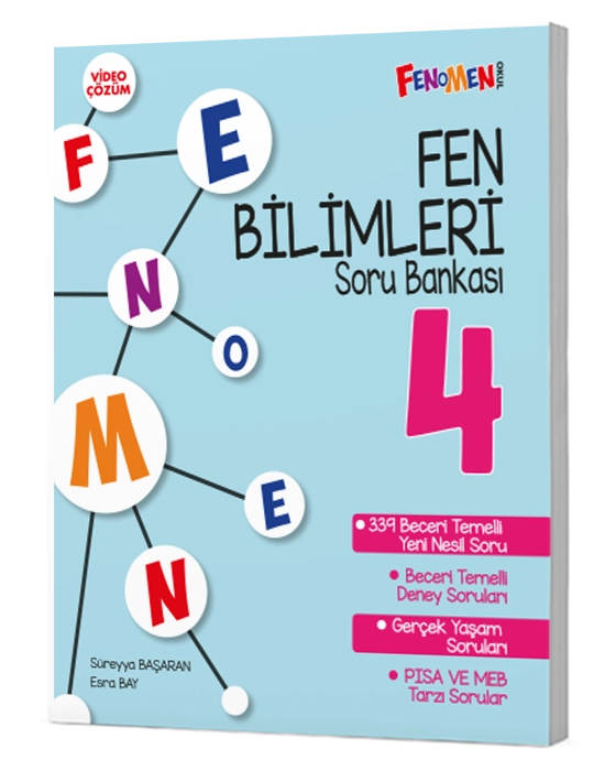 FENOMEN ÇOCUK 4. SINIF FEN BİLİMLERİ SORU BANKASI