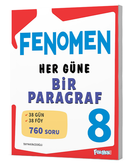 FENOMEN 8.SINIF HER GÜNE BİR PARAGRAF SORU BANKASI