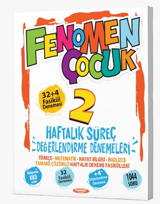 FENOMEN ÇOCUK 2.SINIF HAFTALIK SÜREÇ DEGERLENDIRME DENEMELERI (32+4 FASİKÜL)