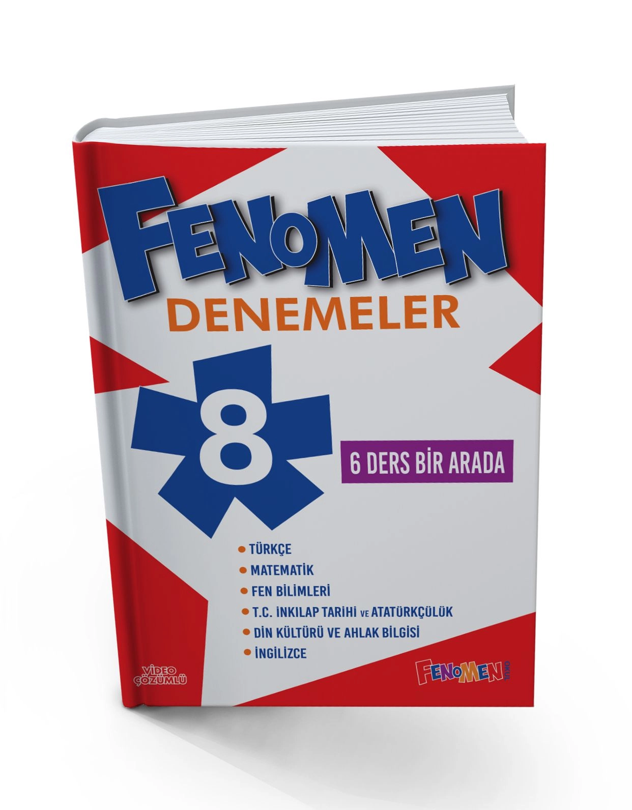 FENOMEN 8.SINIF TÜM DERSLER BRANŞ DENEME SETİ (6 KİTAP)