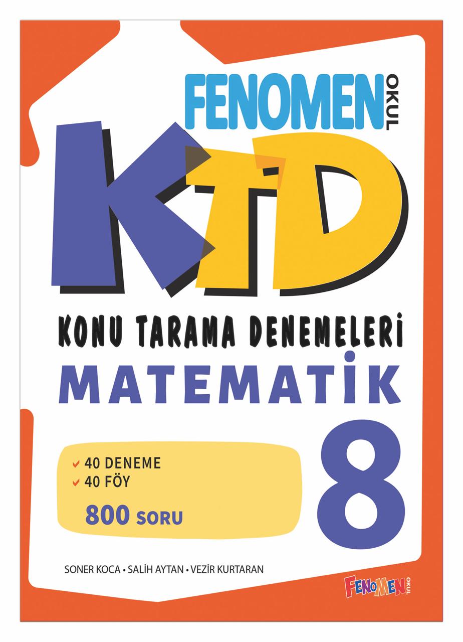 FENOMEN 8.SINIF MATEMATİK KONU TARAMA DENEMELERİ